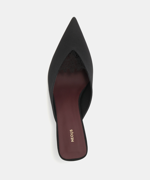 AP STUDIO（エーピーストゥディオ）の「【NEOUS/ネオアス】MATAR LACE CREPE PUMPS（パンプス・レディース・ブラック・36/37/38）」の7枚目の写真