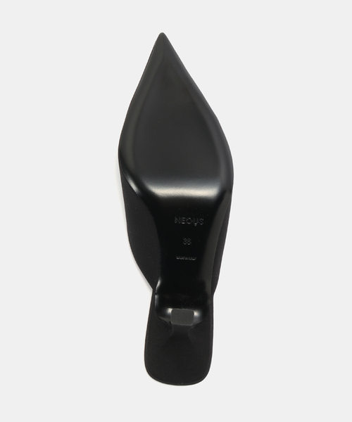 AP STUDIO（エーピーストゥディオ）の「【NEOUS/ネオアス】MATAR LACE CREPE PUMPS（パンプス・レディース・ブラック・36/37/38）」の6枚目の写真