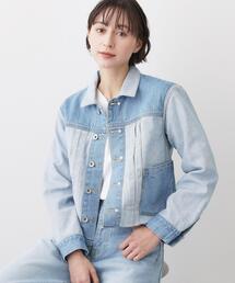 Dessin（デッサン）の「【ユニセックス/2WAY】リバーシブルデニムジャケット（デニムジャケット）」