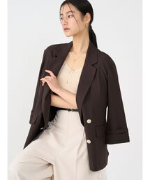LAGUNAMOON | バイカラーボタンジャケット(テーラードジャケット)