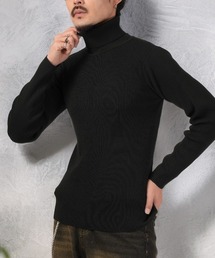 LUXSTYLE（ラグスタイル）の「12G2×2リブタートルネックニット（ニット/セーター）」