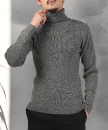 LUXSTYLE（ラグスタイル）の「12G2×2リブタートルネックニット（ニット/セーター）」