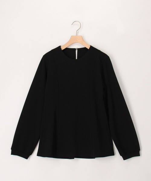 MICO COULIER（ミコクリエ）の「カットジョーゼット襟レースブラウス（襟取り外し可能）（シャツ/ブラウス・レディース・オフホワイト/ブラック/グレイッシュベージュ・38）」の18枚目の写真