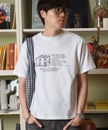 【FFEIN（フェイン）】メッセージロゴショート丈Tシャツ / Tシャツ クルーネック 半袖 【短丈】