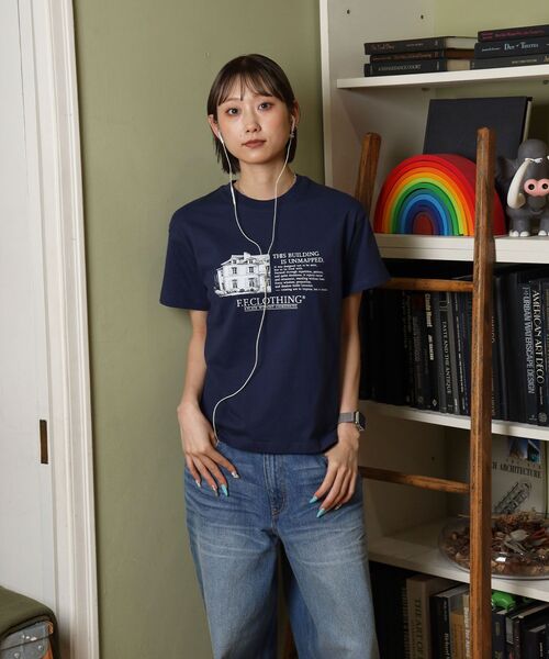 FFEIN(フェイン)の「【FFEIN(フェイン)】メッセージロゴショート丈Tシャツ / Tシャツ クルーネック 半袖 【短丈】(Tシャツ/カットソー・メンズ・ブラック/ネイビー/ホワイト・LARGE/MEDIUM/SMALL)」の20枚目の写真