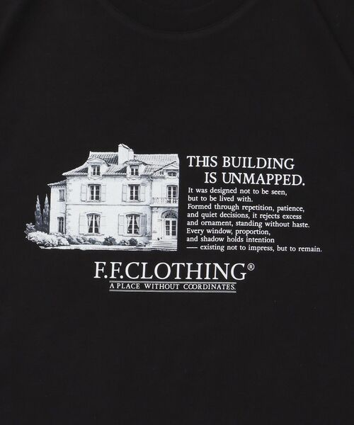 FFEIN(フェイン)の「【FFEIN(フェイン)】メッセージロゴショート丈Tシャツ / Tシャツ クルーネック 半袖 【短丈】(Tシャツ/カットソー・メンズ・ブラック/ネイビー/ホワイト・LARGE/MEDIUM/SMALL)」の4枚目の写真
