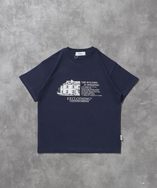 FFEIN(フェイン)の「【FFEIN(フェイン)】メッセージロゴショート丈Tシャツ / Tシャツ クルーネック 半袖 【短丈】(Tシャツ/カットソー・メンズ・ブラック/ネイビー/ホワイト・LARGE/MEDIUM/SMALL)」の8枚目の写真