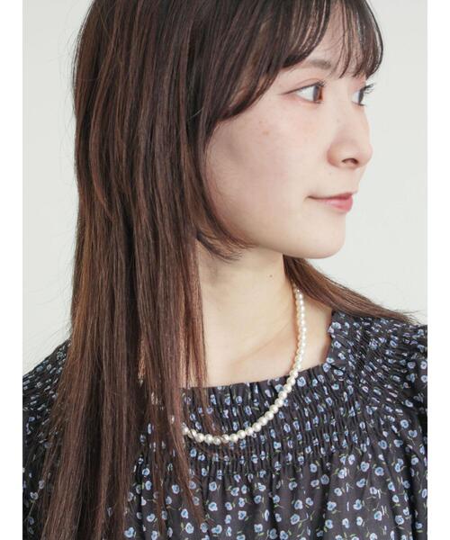 Samansa Mos2（サマンサ モスモス）の「パールネックレス（ネックレス・レディース・オフホワイト・F）」の2枚目の写真