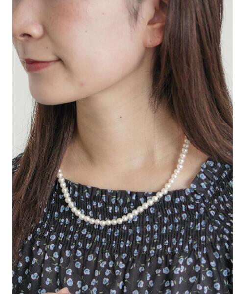Samansa Mos2（サマンサ モスモス）の「パールネックレス（ネックレス・レディース・オフホワイト・F）」の3枚目の写真