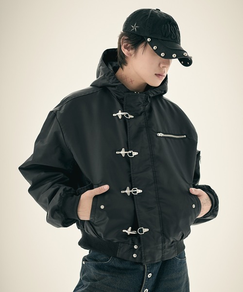 ※さとっぺ　DIESEL フライトジャケットN-2B ブラック　Mサイズ DIESEL（ディーゼル） フライトジャケット メンズ W-SPLEAK JACKET