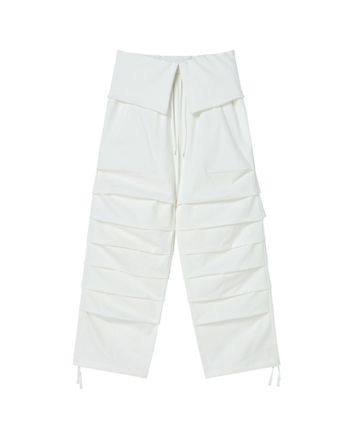 NYXX（エヌワイエックスエックス）の「TUCK PANTS WHITE（その他パンツ・レディース・その他・SMALL/MEDIUM）」の4枚目の写真
