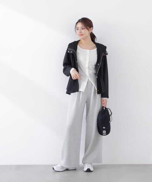 PROPORTION BODY DRESSING(プロポーションボディドレッシング)の「<a>カットイージーワイドパンツ / 1216139301(その他パンツ・レディース・ホワイト系その他/ベージュ/グレー系その他・P/S/MEDIUM)」の2枚目の写真