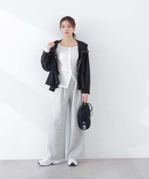 PROPORTION BODY DRESSING(プロポーションボディドレッシング)の「<a>カットイージーワイドパンツ / 1216139301(その他パンツ・レディース・ホワイト系その他/ベージュ/グレー系その他・P/S/MEDIUM)」の9枚目の写真