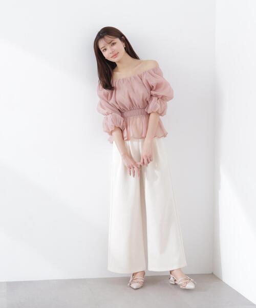 PROPORTION BODY DRESSING(プロポーションボディドレッシング)の「<a>カットイージーワイドパンツ / 1216139301(その他パンツ・レディース・ホワイト系その他/ベージュ/グレー系その他・P/S/MEDIUM)」の19枚目の写真