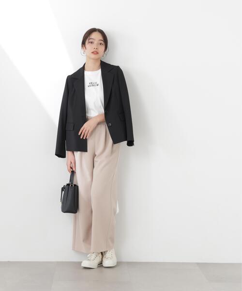 PROPORTION BODY DRESSING(プロポーションボディドレッシング)の「<a>カットイージーワイドパンツ / 1216139301(その他パンツ・レディース・ホワイト系その他/ベージュ/グレー系その他・P/S/MEDIUM)」の7枚目の写真