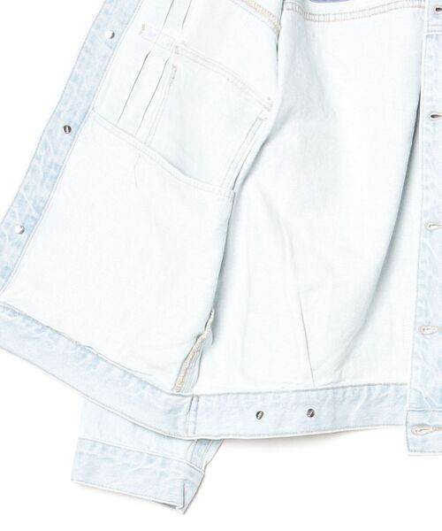AAPE BY A BATHING APE(エーエイプバイアベイシングエイプ)の「AAPE NOW DENIM JACKET(detachable)(デニムジャケット・メンズ・ライトブルー・MEDIUM/LARGE/SMALL/X-LARGE)」の7枚目の写真