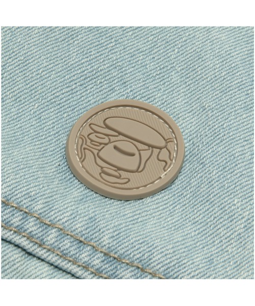 AAPE BY A BATHING APE(エーエイプバイアベイシングエイプ)の「AAPE NOW DENIM JACKET(detachable)(デニムジャケット・メンズ・ライトブルー・MEDIUM/LARGE/SMALL/X-LARGE)」の4枚目の写真