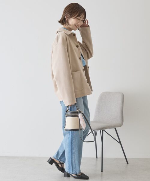 AMERICAN HOLIC(アメリカンホリック)の「スエードライクジャケット(その他アウター・レディース・ベージュ/キャメル・FREE)」の13枚目の写真