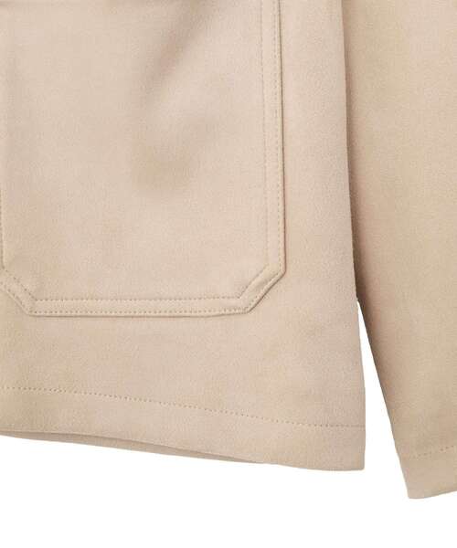 AMERICAN HOLIC(アメリカンホリック)の「スエードライクジャケット(その他アウター・レディース・ベージュ/キャメル・FREE)」の18枚目の写真