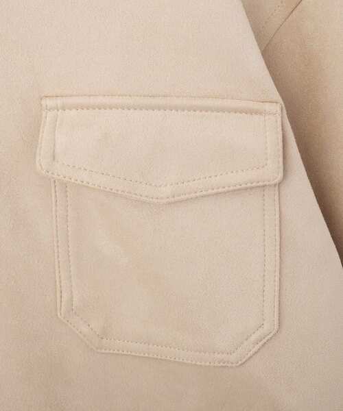 AMERICAN HOLIC(アメリカンホリック)の「スエードライクジャケット(その他アウター・レディース・ベージュ/キャメル・FREE)」の20枚目の写真