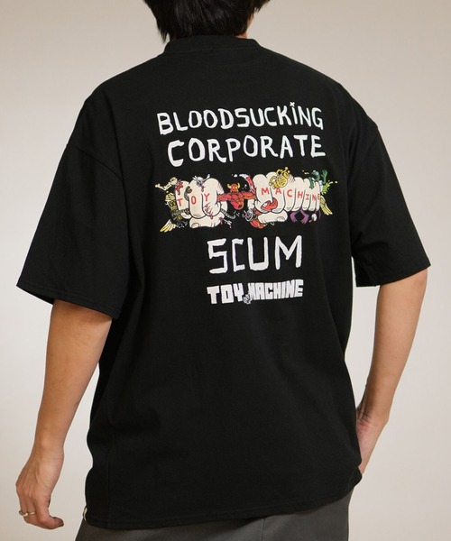 TOY MACHINE(トイ マシーン)の「TOY MACHINE/トイマシーン 半袖 Tシャツ LIVING FIST SS TEE MTMSGST1(Tシャツ/カットソー・メンズ・サックスブルー/ブラック/ホワイト・XL/L/M)」の2枚目の写真