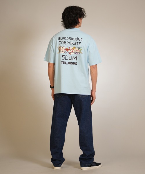 TOY MACHINE(トイ マシーン)の「TOY MACHINE/トイマシーン 半袖 Tシャツ LIVING FIST SS TEE MTMSGST1(Tシャツ/カットソー・メンズ・サックスブルー/ブラック/ホワイト・XL/L/M)」の9枚目の写真
