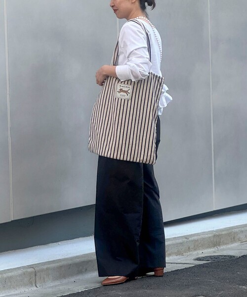 grace grace (グラスグラス)の「【grace grace/グラスグラス】グラスケパイルバッグ-L(バックパック/リュック・レディース・ブルー/グレー系その他/ベージュ系その他・FREE)」の15枚目の写真