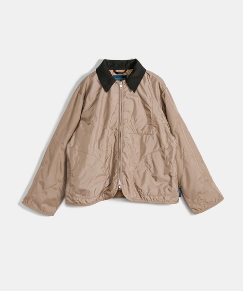 LAVENHAM(ラベンハム)の「Side Pocket Unwadded Teynham Womens / サイド ポケット アンワディッド テイナム ウィメンズ(その他アウター・レディース・ダークブラック/ベージュ系その他5/ナチュラル・8/10/12)」の3枚目の写真