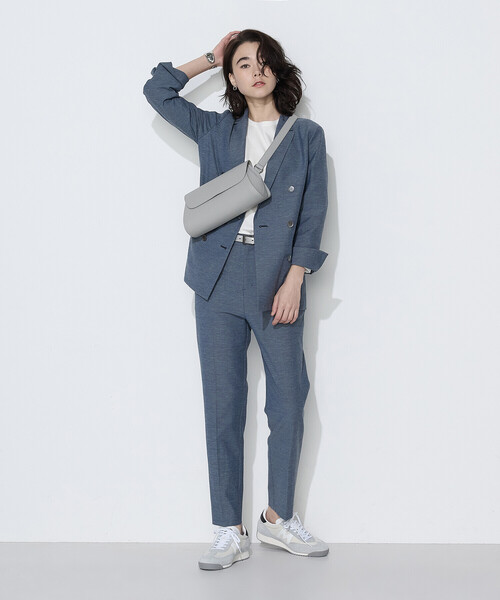 COMME CA(コムサ)の「ドライオックス ジャケット(テーラードジャケット・レディース・キナリ/ブルー・7号/9号/11号)」の12枚目の写真