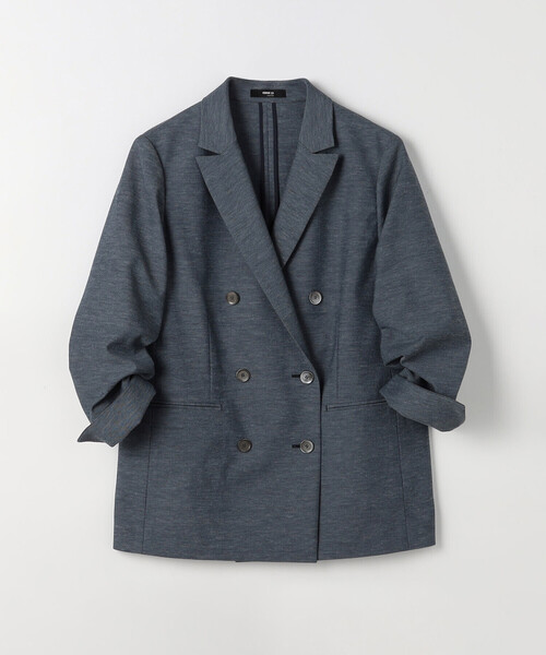 COMME CA(コムサ)の「ドライオックス ジャケット(テーラードジャケット・レディース・キナリ/ブルー・7号/9号/11号)」の22枚目の写真