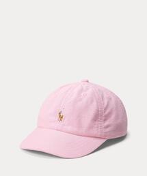 POLO RALPH LAUREN CHILDRENSWEAR | コットン オックスフォード ボール キャップ(キャップ)