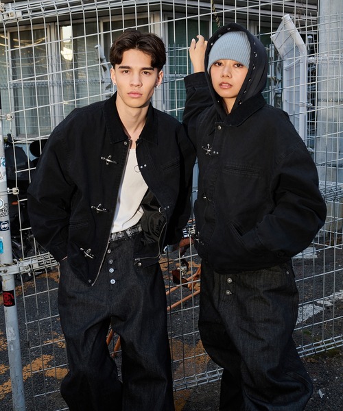 8周年限定アイテム】VINTAGELIKE DRAWCODE FIREMAN DUCK SHORT BLOUSON