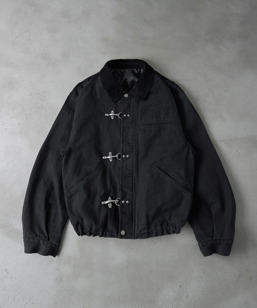 セール】VINTAGELIKE DRAWCODE FIREMAN DUCK SHORT BLOUSON セール】VINTAGELIKE DRAWCODE FIREMAN DUCK SHORT BLOUSON