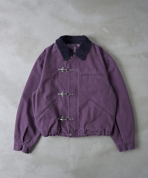 セール】VINTAGELIKE DRAWCODE FIREMAN DUCK SHORT BLOUSON