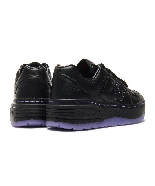 CONVERSE(コンバース)の「CONVERSE WEAPON PLTS OX / ANNA SUI(コンバース ウエポン PLTS OX / アナ スイ)(スニーカー・レディース・ブラック系・23cm/23.5cm/24cm/24.5cm/25cm)」の2枚目の写真