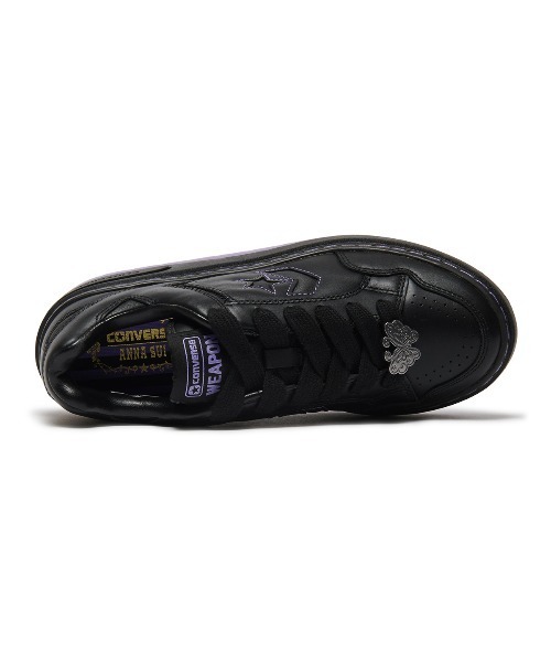 CONVERSE(コンバース)の「CONVERSE WEAPON PLTS OX / ANNA SUI(コンバース ウエポン PLTS OX / アナ スイ)(スニーカー・レディース・ブラック系・23cm/23.5cm/24cm/24.5cm/25cm)」の5枚目の写真