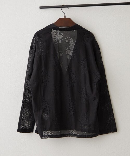 Another Branch olive des olive(アナザーブランチオリーブデオリーブ)の「【nane】フラワーレースシングルテーラードジャケット(テーラードジャケット・レディース・オフホワイト/ブラック・FREE)」の16枚目の写真