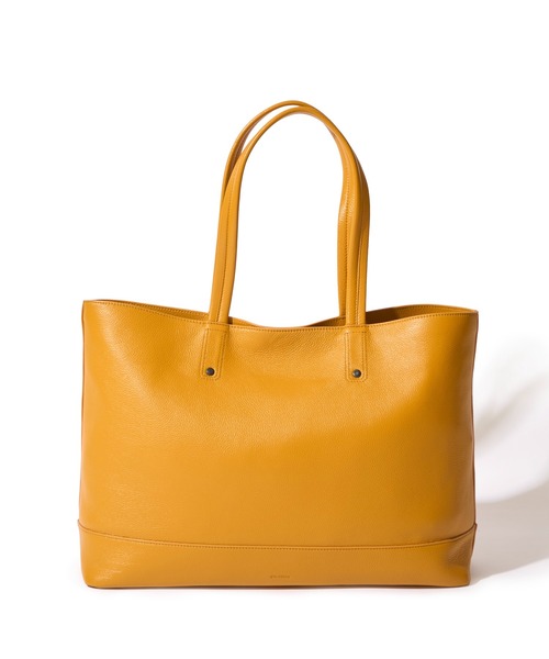 TETE HOMME(テットオム)の「【TETE HOMME × SOLATINA】ダブルネーム牛本革トートバッグ(トートバッグ・メンズ・ネイビー/アイボリー/ブラック/イエロー・FREE)」の13枚目の写真