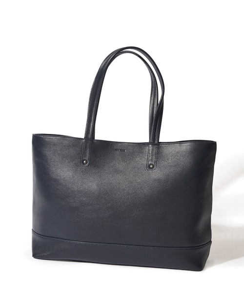 TETE HOMME(テットオム)の「【TETE HOMME × SOLATINA】ダブルネーム牛本革トートバッグ(トートバッグ・メンズ・ネイビー/アイボリー/ブラック/イエロー・FREE)」の11枚目の写真