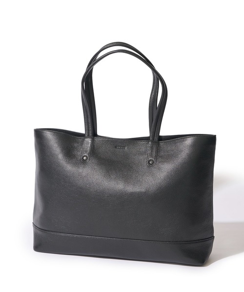 TETE HOMME(テットオム)の「【TETE HOMME × SOLATINA】ダブルネーム牛本革トートバッグ(トートバッグ・メンズ・ネイビー/アイボリー/ブラック/イエロー・FREE)」の21枚目の写真