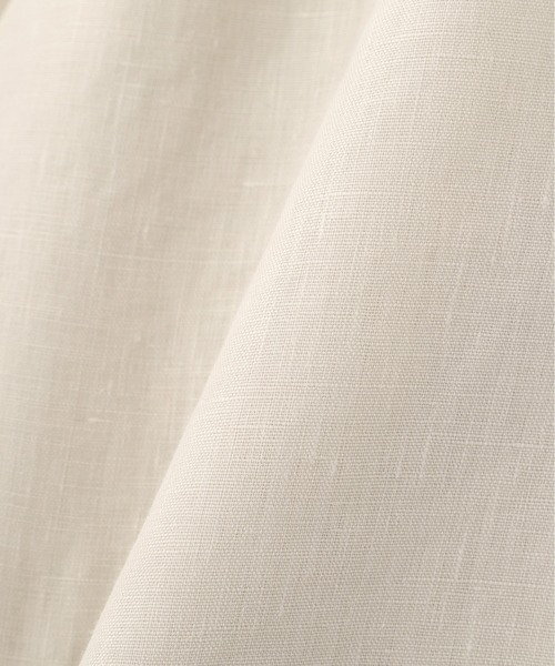 MARGARET HOWELL（マーガレットハウエル）の「SHIRTING LINEN（シャツ/ブラウス・レディース・ターコイズブルー/オフホワイト/チャコール・2/3/1）」の15枚目の写真