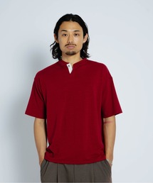 Henryneck Tee / ヘンリーネックTシャツ