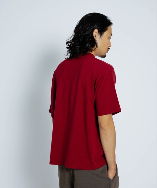 THE BOLDMAN(ザ ボールドマン)の「Henryneck Tee / ヘンリーネックTシャツ(Tシャツ/カットソー・メンズ・バーガンディー/グレー/ブラック・MEDIUM/LARGE)」の20枚目の写真