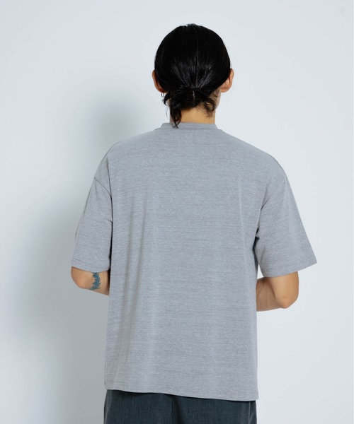 THE BOLDMAN(ザ ボールドマン)の「Henryneck Tee / ヘンリーネックTシャツ(Tシャツ/カットソー・メンズ・バーガンディー/グレー/ブラック・MEDIUM/LARGE)」の16枚目の写真