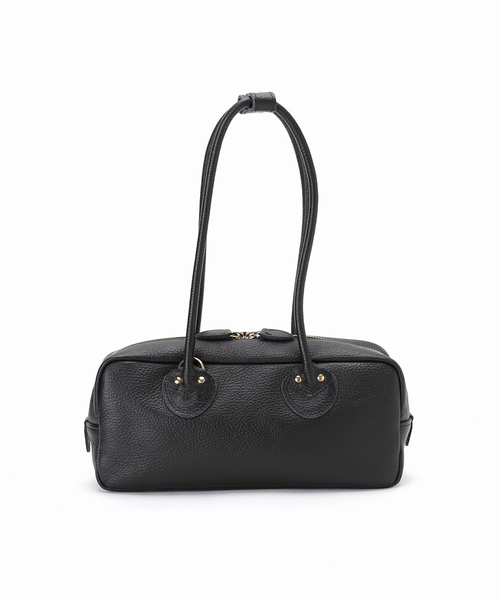 IENA(イエナ)の「《WEB限定/》YOUNG&OLSEN EMBOSSED LEATHER STUDENT S バッグ YO2601-GD005(ボストンバッグ・レディース・ブラック/ブラウン・FREE)」の6枚目の写真