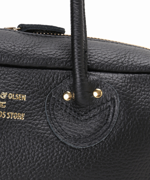 IENA(イエナ)の「《WEB限定/》YOUNG&OLSEN EMBOSSED LEATHER STUDENT S バッグ YO2601-GD005(ボストンバッグ・レディース・ブラック/ブラウン・FREE)」の14枚目の写真