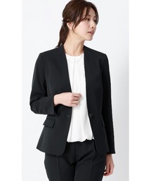 AOYAMA（アオヤマ）の「抜群の着回し力と機能性が魅力「名品シリーズ」１つボタンＶカラージャケット（スーツジャケット）」