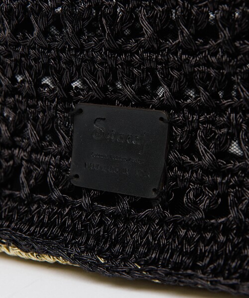 Rouge vif la cle（ルージュヴィフラクレ）の「【Swaraj /スワラージ】手編みのメタリックマクラメ・ショルダーバッグ/キラキラ/（トートバッグ・レディース・ブラック/ゴールド/シルバー・フリー）」の11枚目の写真