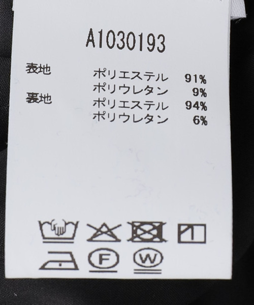 U by SPICK&SPAN(ユーバイスピックアンドスパン)の「GANNI / ガニー Printed Double Satin Mini Strap Dr(ワンピース・レディース・ブラック・SMALL)」の11枚目の写真