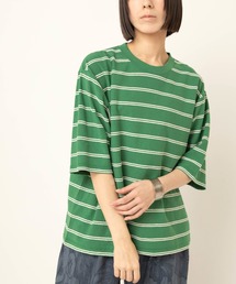 M2644 タックボーダー半袖T